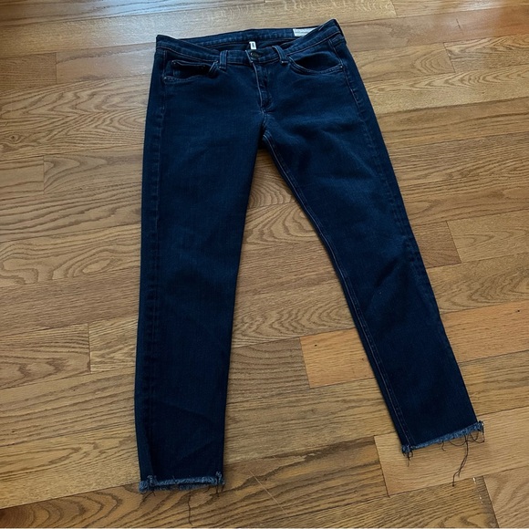 rag & bone Indigo Capri Denim Jean Size 29 - Picture 3 of 9